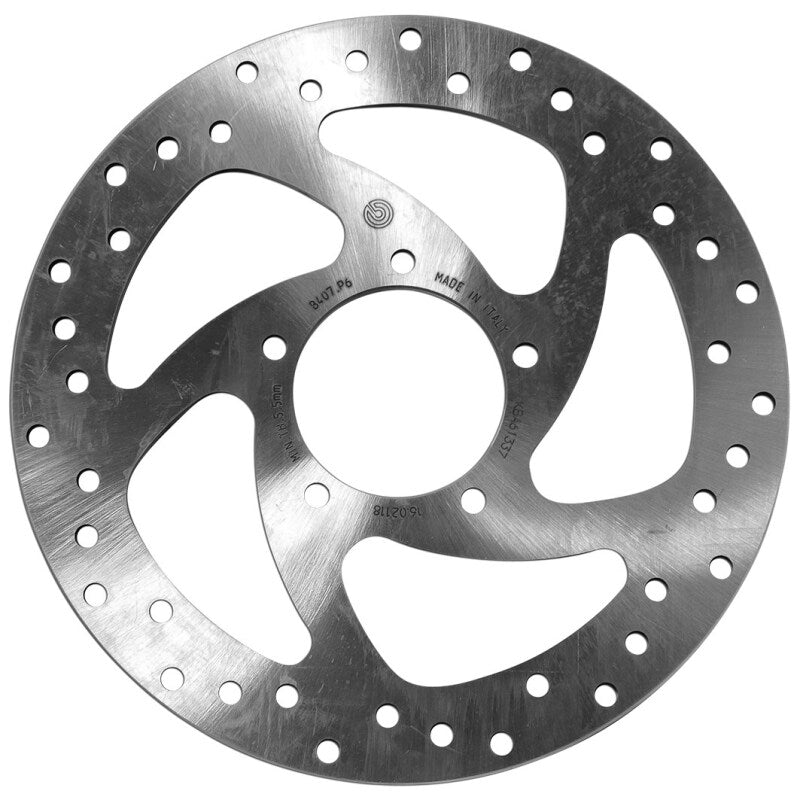 Brembo OE 68B407P7 17-18 CRF L Africa Twin Replica ABS 1000CC 256x6mm Brake Disc - Rear Fixed