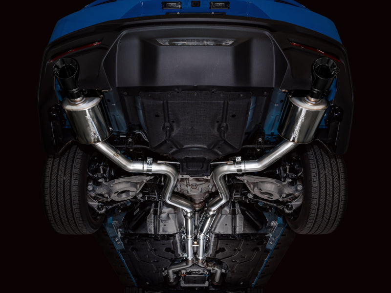 AWE Tuning 3015-33650 AWE 2024 Ford Mustang GT Fastback S650 RWD Touring Catback Exhaust w/ Dual Diamond Black Tips