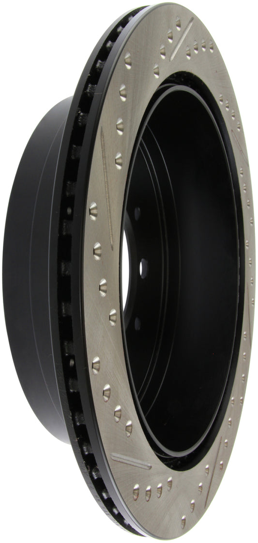 Stoptech 127.44157L StopTech Slotted & Drilled Sport Brake Rotor