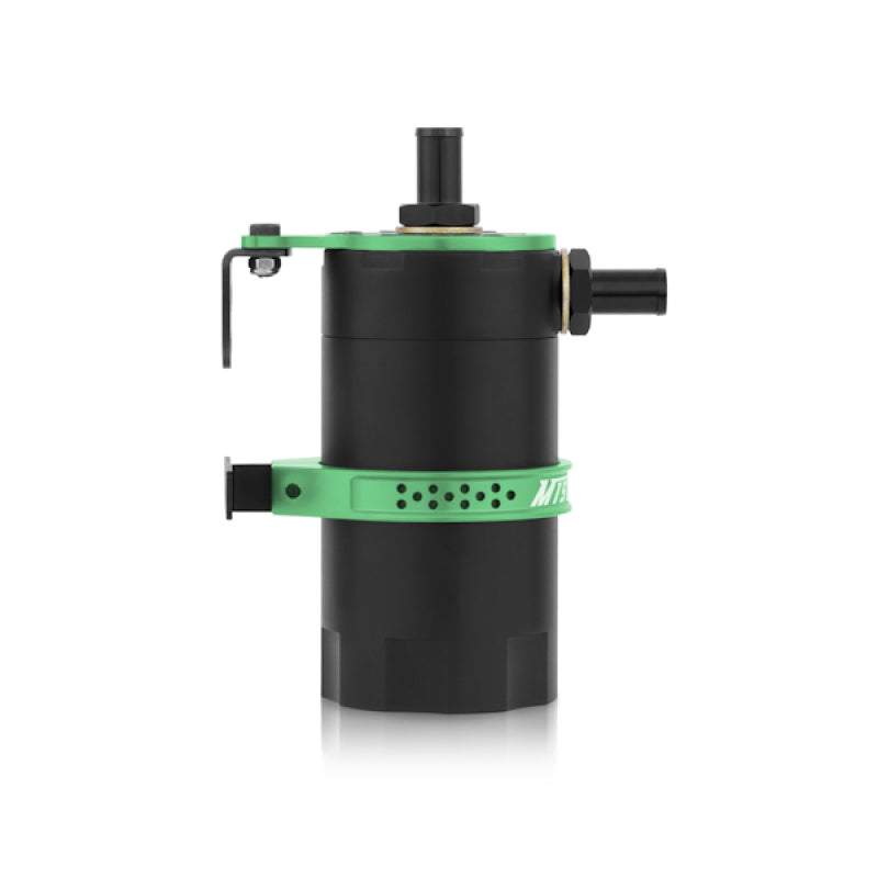 Mishimoto MMBCC-UNI-GN Universal Baffled Oil Catch Can - Green