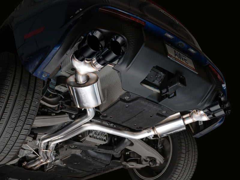AWE Tuning 3015-43952 2022+ Porsche Macan 2.9TT Touring Edition Catback Exhaust w/ Diamond Black Tips