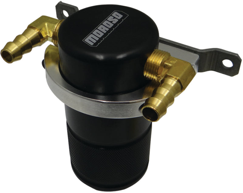 Moroso MOR85497 Air/Oil Separator - Black