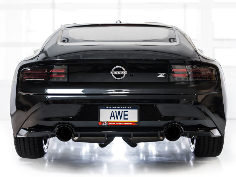 AWE Tuning 3020-33400 AWE 2023 Nissan Z RZ34 RWD Track Edition Catback Exhaust System w/ Diamond Black Tips