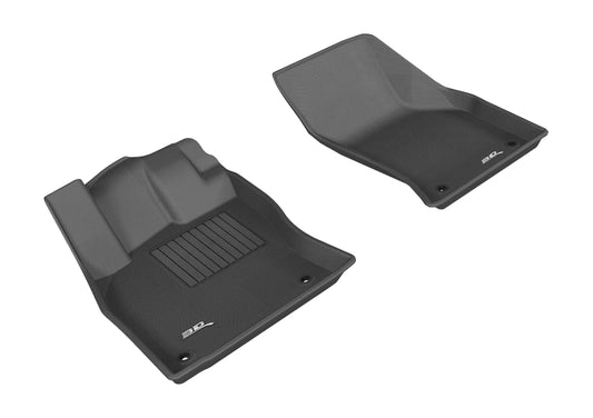 3D MAXpider L1AD03311509 2015-2020 Audi A3/A3 Sportback E-Tron/RS3/S3 Kagu 1st Row Floormat - Black
