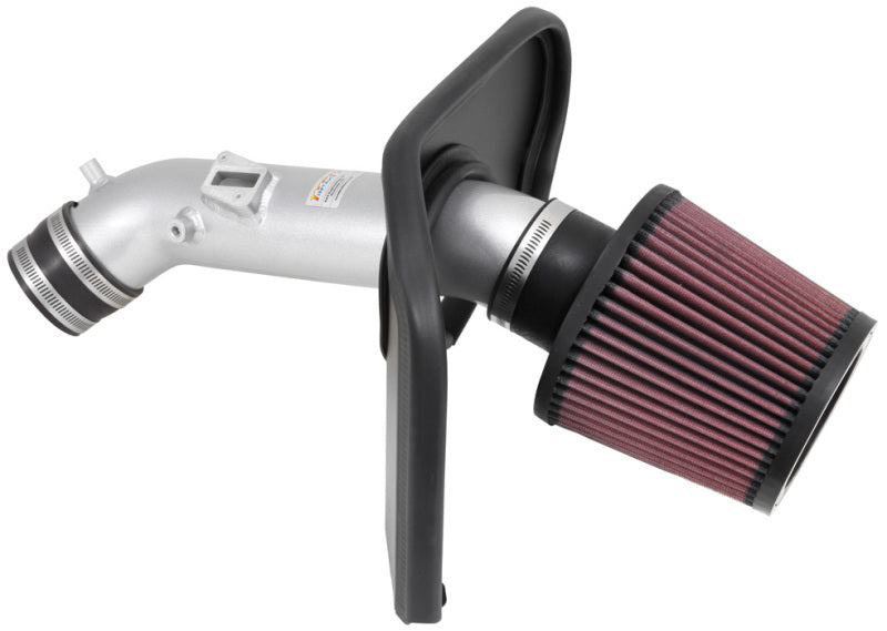 K&N Engineering 69-1213TS K&N 2013-14 Honda Accord 2.4L L4 69 Series Typhoon Air Intake System - Silver Cold Air Intake Kit