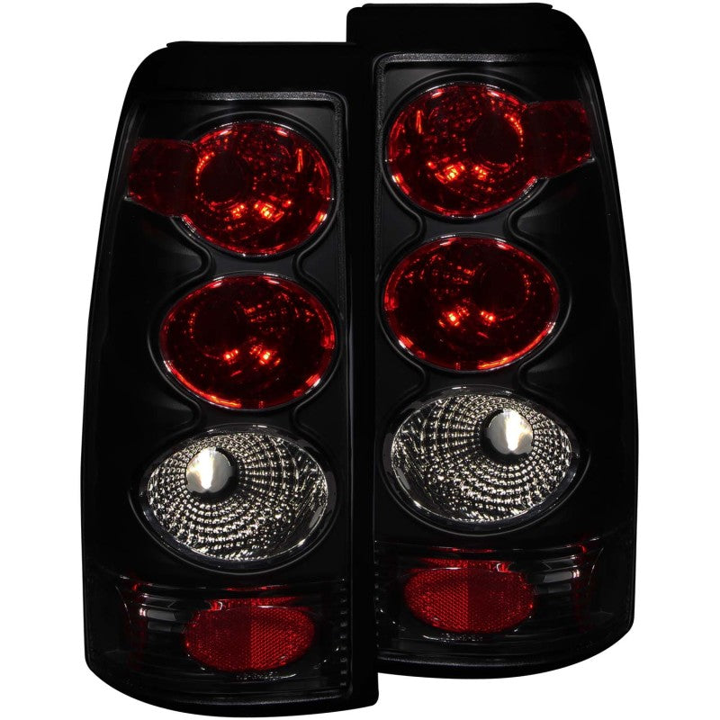 ANZO 211160 1999-2002 Chevrolet Silverado 1500 Taillights Dark Smoke