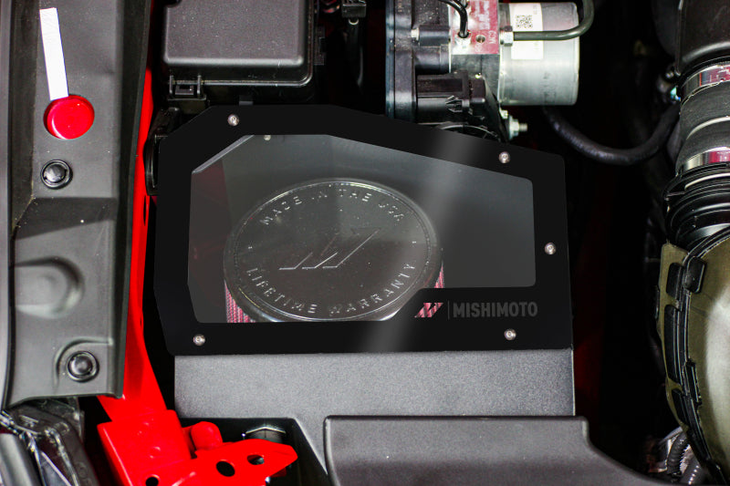 Mishimoto MMAI-WRX-22MWBK 2022+ Subaru WRX Performance Air Intake - Oiled Filter - Micro-Wrinkle Black