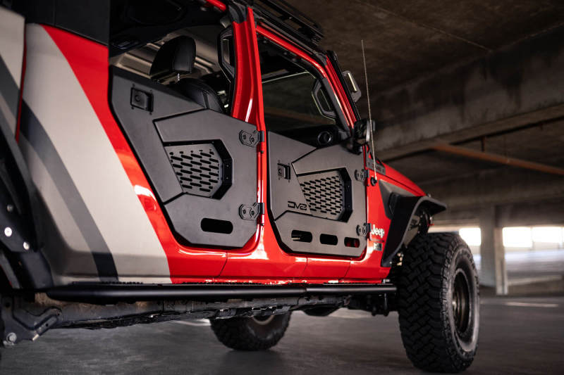 DV8 Offroad HDJL-02R 18-22 Jeep Wrangler JL/JT Spec Series Half Doors - Rear Set