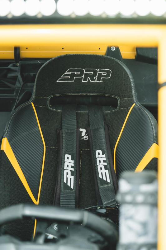 PRP Seats SB4.2LL PRP 4.2 Harness with Latch / Link Lap Belt- Black