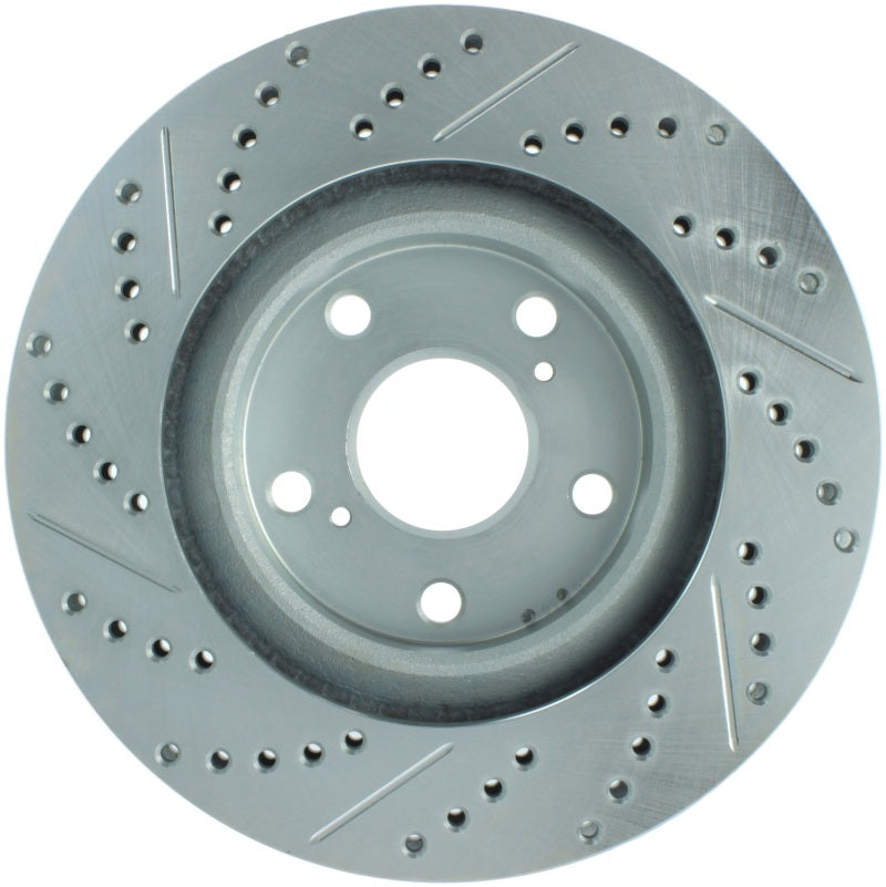 Stoptech 227.44146L StopTech Select Sport 11-16 Toyota Avalon/ 11-17 Camry SportStop Slotted & Drilled Left Front Rotor