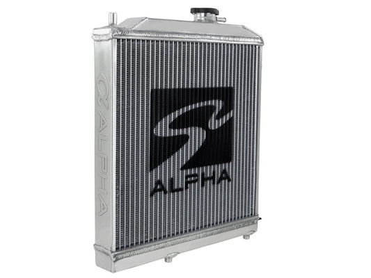 Skunk2 Racing 349-05-1550 Skunk2 Alpha Series 88-91 Honda Civic/CRX Radiator (Half Size) (Dual Core)