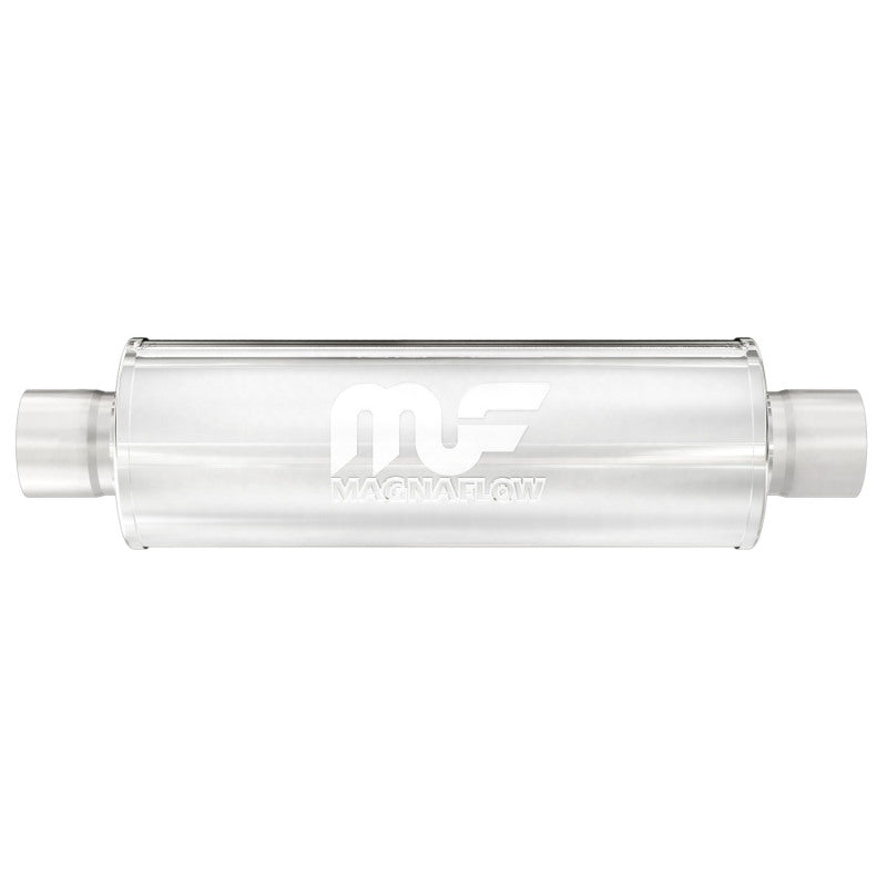 Magnaflow 10414 MagnaFlow Muffler Mag SS 14X4X4 2X2 C/C