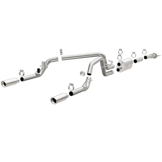 Magnaflow 19019 MagnaFlow Stainless Cat-Back Exhaust 2015 Chevy Colorado/GMC Canyon Dual Split Rear Exit 3.5in