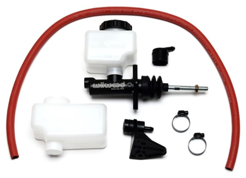 Wilwood 260-13621 Short Remote M/C Kit 7/8in Bore 3/8in-24 Banjo Outlet