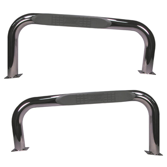 Rugged Ridge 11522.03 Nerf Bars Stainless Steel 76-86 Jeep CJ