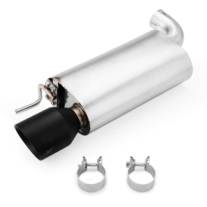 Mishimoto MMEXH-MUS8-15ASBK 2015+ Ford Mustang GT Street Axleback Exhaust w/ BlackTips