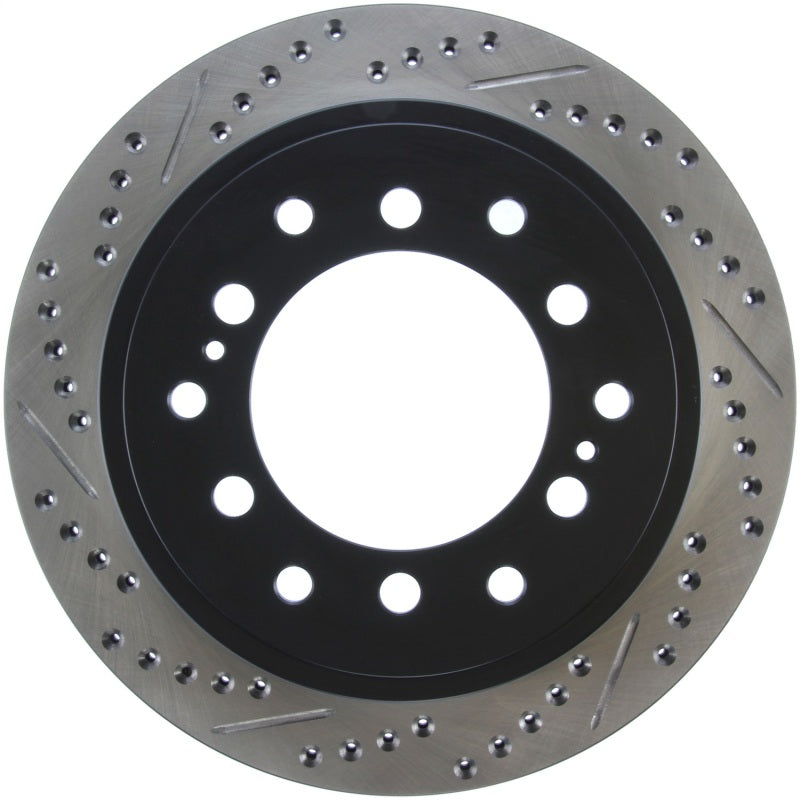 Stoptech 127.44175R StopTech Slotted & Drilled Sport Brake Rotor