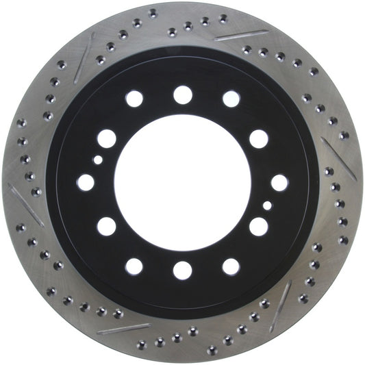 Stoptech 127.44175R StopTech Slotted & Drilled Sport Brake Rotor