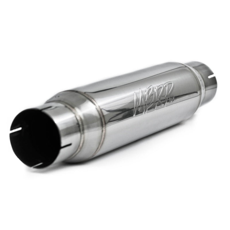 MBRP R1013 Universal Resonator 3in Inlet /Outlet 16in Body 20in Overall T304