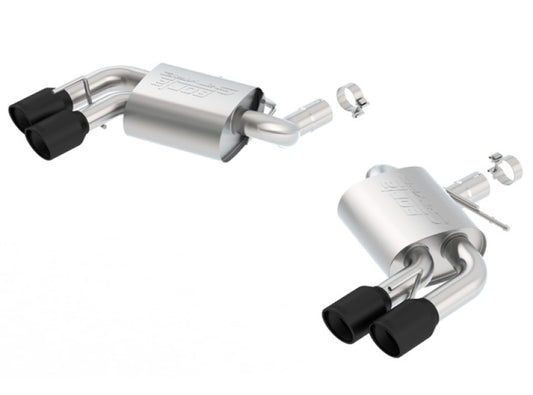 Borla 11920CB 2016-2017 Chevrolet Camaro SS AT/MT S-Type Rear Section Exhaust w/o Dual Mode Ceramic Black