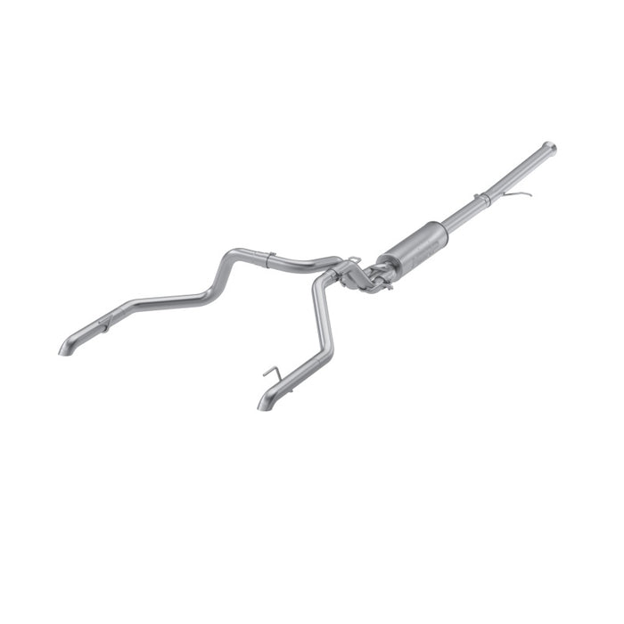 MBRP S5006304 22-23 Chevrolet/ GMC 1500 Silverado/ Sierra ZR2/AT4X 6.2L 2.5in Turn Down 3in Cat Back Exhaust
