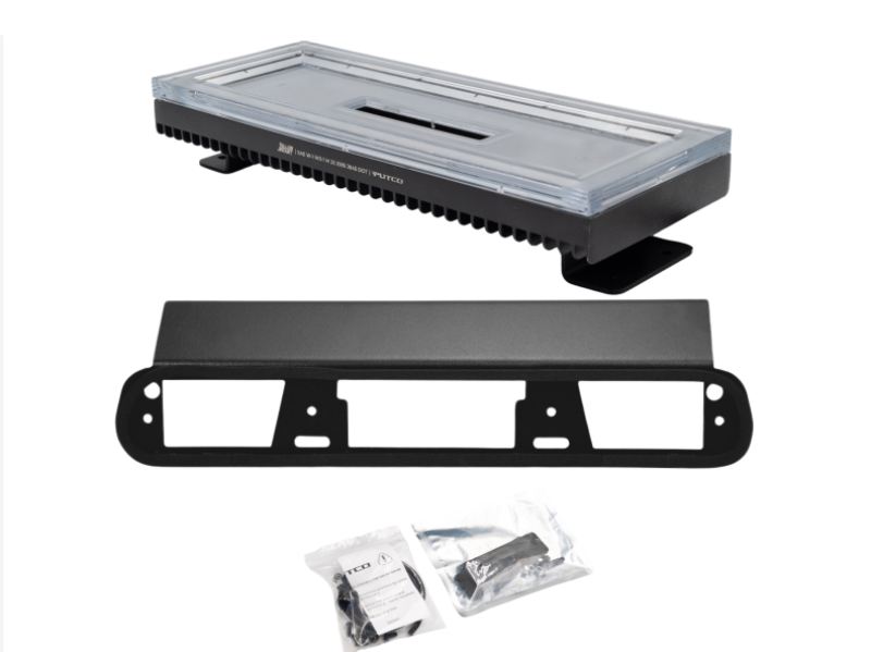 Putco 960112 Universal Yellow Jacket 12in x 4.5in Strobe Light Bar - Yellow/White