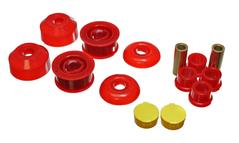 Energy Suspension 8.3120R 05-07 Scion tC / 03-06 Toyota Corolla/Matrix Red Front Control Arm Bushing Set