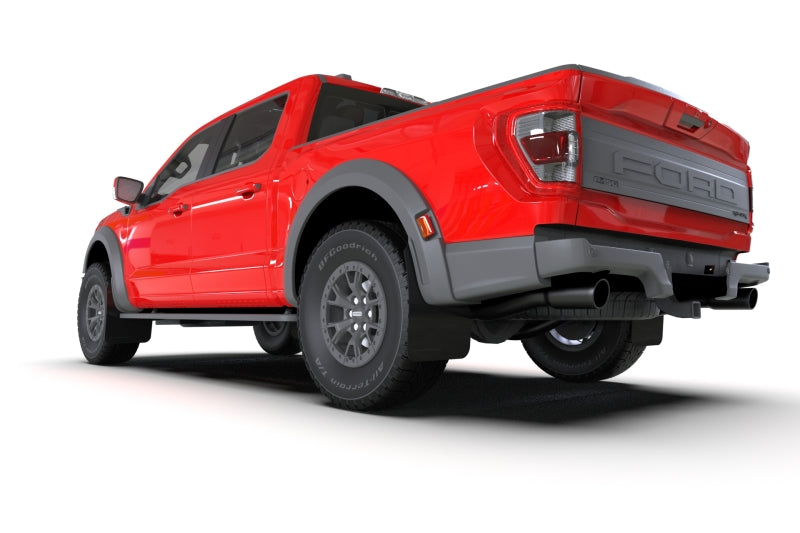 Rally Armor MF73-UR-BLK-DGRY 21-25 Ford F-150 Raptor Gen 3 Black UR Mud Flap w/Dark Grey Logo