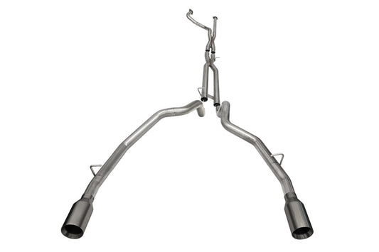 CORSA Performance 21190GNM Corsa 2021-2024 Dodge RAM TRX Crew Cab Baja Catback Exhaust Dual Rear Gunmetal Tip