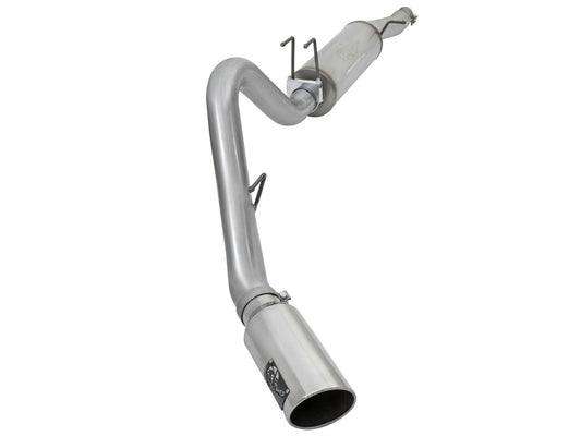aFe 49-43086-P MACHForce XP 2017 Ford SuperDuty F-250/F-350 V8 6.2L CC/LB Cat-Back SS 4in. Exhaust System
