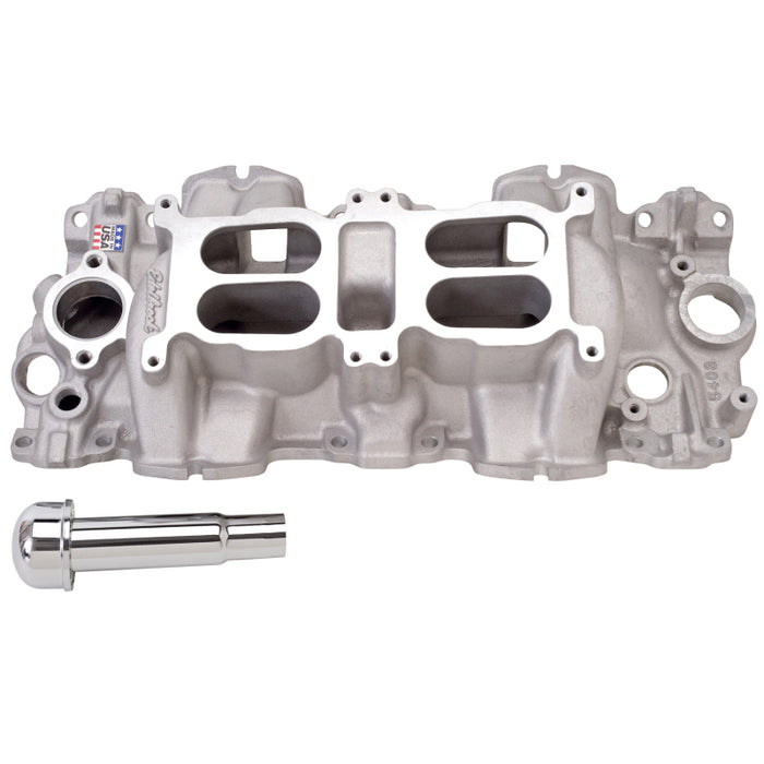 Edelbrock EDE5409 Performer RPM Dual Duad Manifold - Chevy 348-409