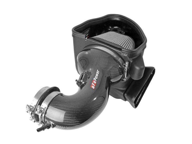 aFe 57-10018D 17-12 Chevrolet Camaro ZL1 (6.2L-V8) Track Series Carbon Fiber CAI System w/ Pro-DRY S Filters
