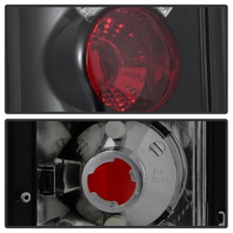 SPYDER 5002914 Spyder Ford Excursion 00-06/Econoline 150/250/350/450/550 95-06 Euro Tail Lights Blk ALT-YD-FEC00-BK