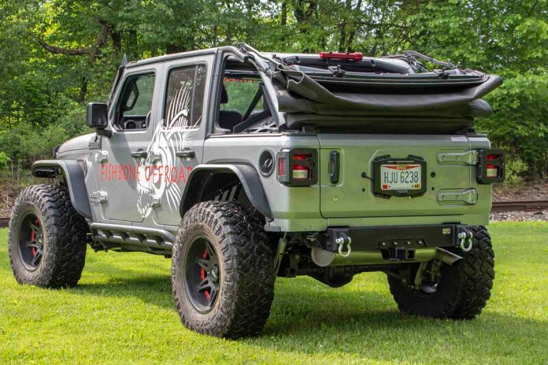 Fishbone Offroad FB22179 For 2018+ Jeep Wrangler JL Rear Bumper Delete