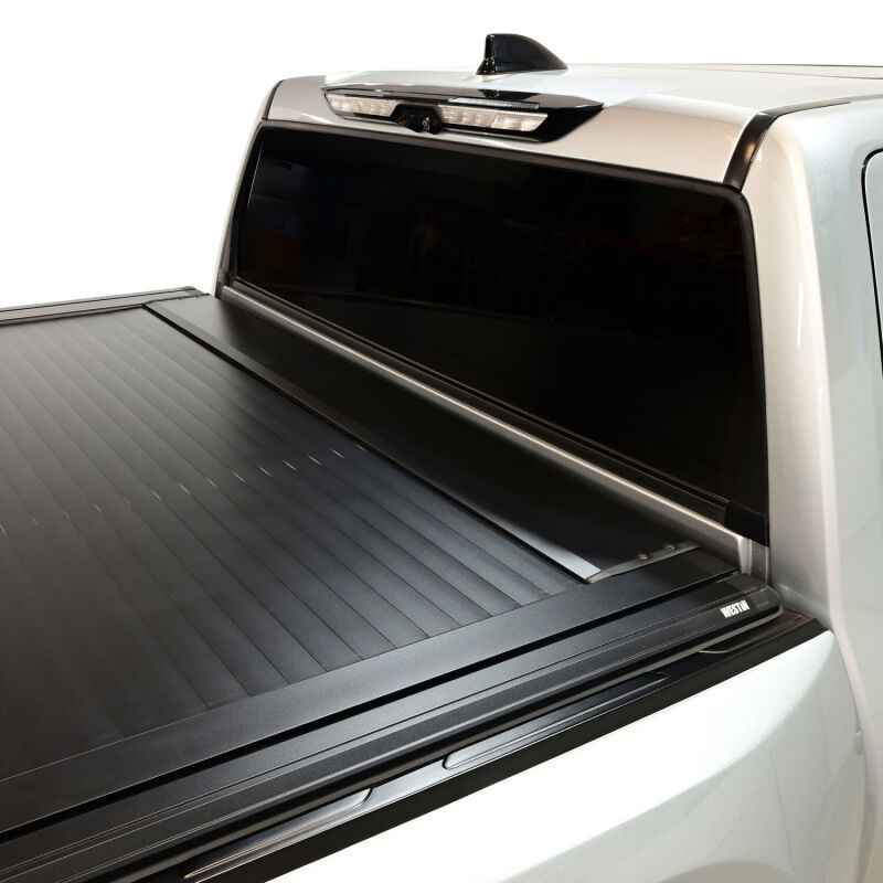 Westin 19-50285 22-26 Toyota Tundra 5ft 5in. (66in.) Bed Electric Retractable Tonneau Cover - Black