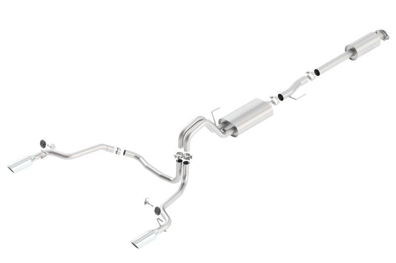 Borla 140614 15-16 Ford F-150 2.7L/3.5L V6 / 5.0L V8 Ext. Cab Std. Bed CB Exh Touring Single Split Rear Ext