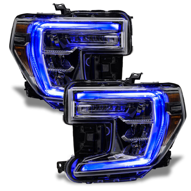 ORACLE Lighting 1287-334 Oracle 19-21 GMC Sierra 1500 RGB+W Headlight DRL Upgrade Kit - ColorSHIFT w/o Cntrl SEE WARRANTY