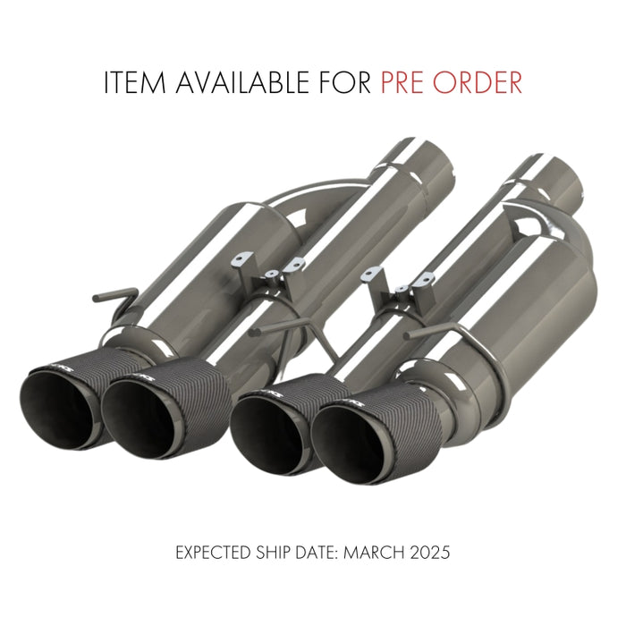 Kooks Headers 2181Y500 Kooks 22+ Chevrolet C8 Corvette Z06 LT6 1-7/8in. x 2in. Stainless Steel Tri-Y Headers