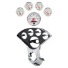 AutoMeter AM Arctic White Gauges 2208-03