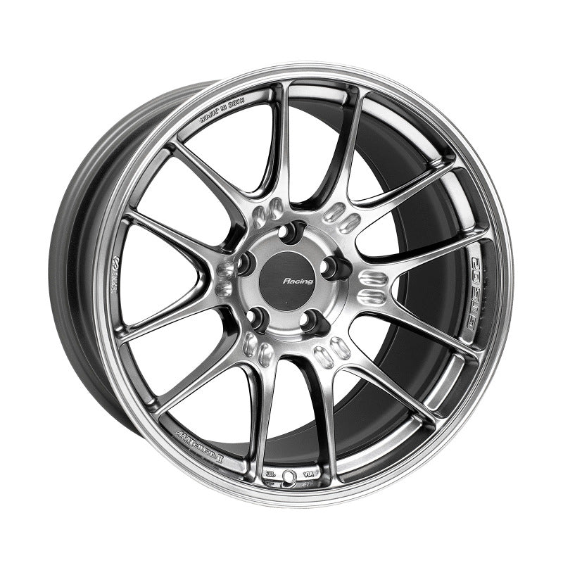 Enkei 534-8105-6515HS GTC02 18x10.5 5x114.3 15mm Offset 75mm Bore Hyper Silver Wheel
