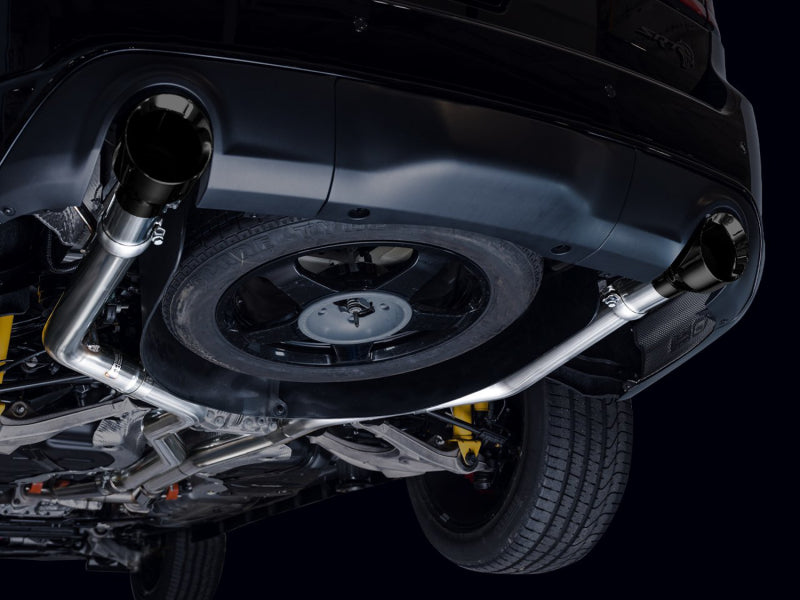 AWE Tuning 3020-33952 18-23 Dodge Durango SRT & Hellcat Track Edition Exhaust - Diamond Black Tips