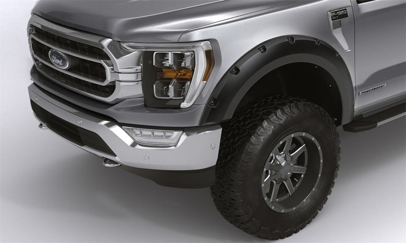 Bushwacker BUS28129-08 17-21 Ford F250 Forge Fender Flares Black 4Pcs