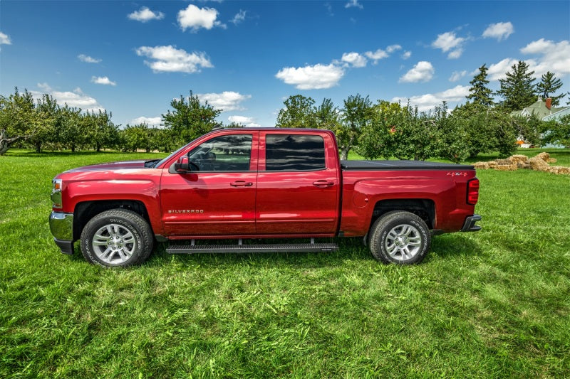 N-Fab GFC07QC-TX Growler Fleet 07-18 Chevy/GMC 1500 / 08-10 Chevy/GMC 2500 Quad Cab - Cab Length - Tex. Black