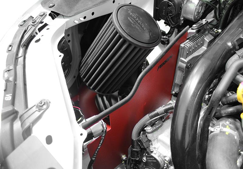 Perrin Performance PSP-INT-325BK PERRIN 15-21 Subaru WRX Cold-Air Intake w/Heatshield - Black