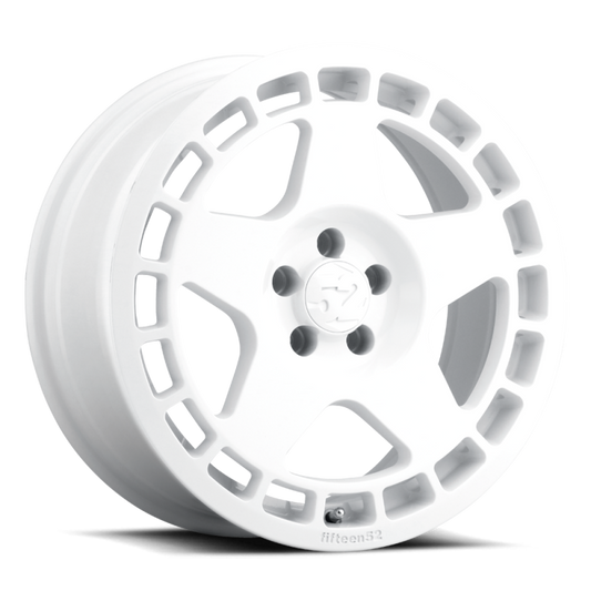 fifteen52 TURRW-88554+30 Turbomac 18x8.5 5x114.3 30mm ET 73.1mm Center Bore Rally White Wheel