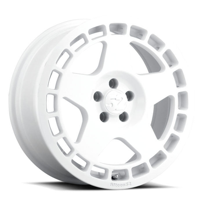 fifteen52 TURRW-88554+30 Turbomac 18x8.5 5x114.3 30mm ET 73.1mm Center Bore Rally White Wheel