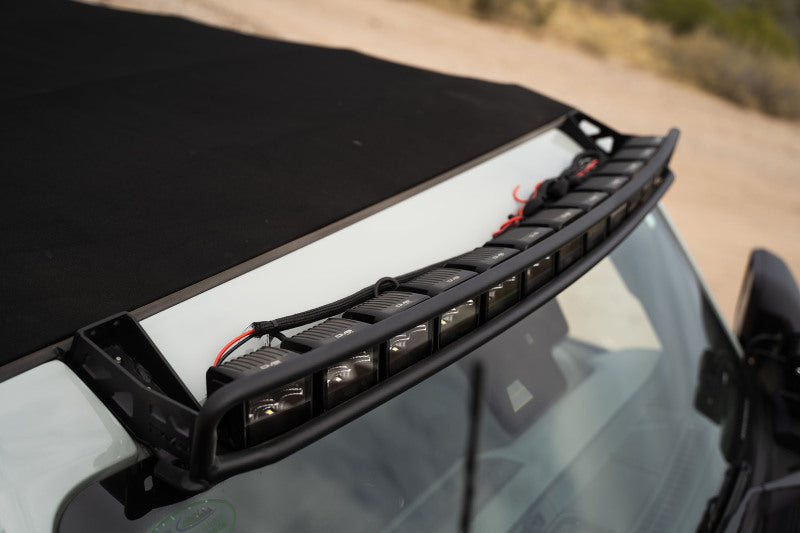 DV8 Offroad LBBR-03 DV8 21+ Ford Bronco Curved Light Bracket for 12 3in. Pod Lights