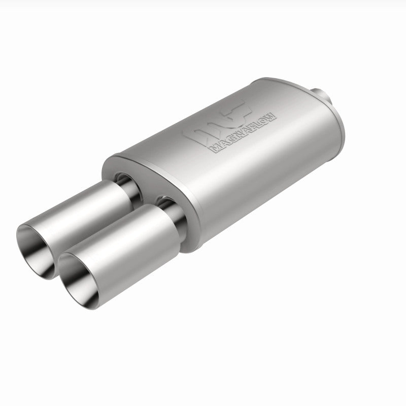 Magnaflow 14816 MagnaFlow Muffler W/Tip Mag SS 14X5X8 2.25/3.