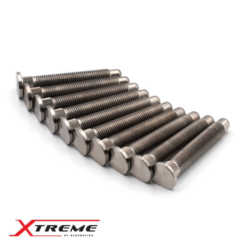 BLOX Racing BXAC-00177 Honda Xtreme Titanium Wheel Studs 12 x 1.50mm - Set of 10