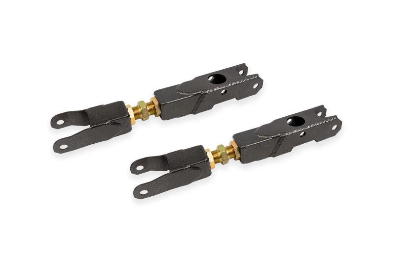 BMR Suspension LCA362H BMR 16-24 Chevrolet Camaro (6th Gen) Adjustable Rear Lower Control Arm - Black Hammertone